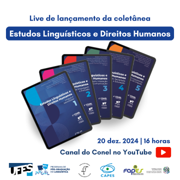 Lançamento da coletânea Estudos Linguísticos e Direitos Humanos